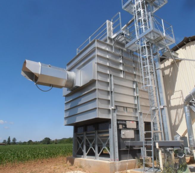 Шахтные энергосберегающие зерносушилки Серия AR